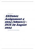 EED2601 Assignment 4 2024 (683211) - DUE 29 August 2024