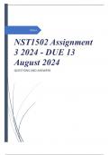 NST1502 Assignment 3 2024 - DUE 13 August 2024