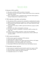 5 nucleic acids study guide 