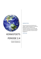 Kennistoets 2.4 Kwaliteit & Strategie