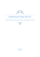 Samenvatting Recht van week 5678 bestaande uit de onderdelen Bestuursrecht(week 5 6 Grootjans) en Intellectuele eigendommen (week7 8 Geurden)