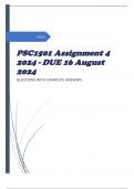 PSC1501 Assignment 4 2024 - DUE 16 August 2024