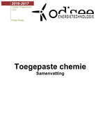 Toegepaste chemie [JLW328]