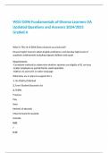 WGU D096 Fundamentals of Diverse Learners OA Updated Questions and Answers 2024/2025 Graded A