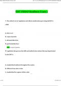 EMT FISDAP READINESS EXAM 2 Questions and Answers 2024  2025 (A+ GRADED 100% VERIFIED)