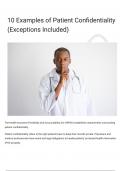 10 Examples of Patient Confidentiality (Exceptions Included)