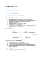 Samenvatting cursus Marktonderzoek