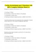 Cardiac Dysrhythmias Part 2 Exam Bundle