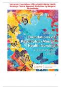 Test Bank for Varcarolis' Foundations of Psychiatric-Mental Health Nursing a Clinical Approach 9th Edition by Margaret Jordan Halter (STUVIA)