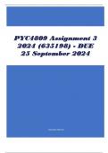 PYC4809 Assignment 3 2024 (635198) - DUE 25 September 2024