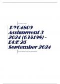 PYC4809 Assignment 3 2024 (635198) - DUE 25 September 2024