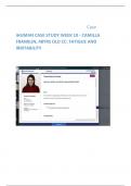 CAMILLA FRANKLIN I HUMAN CASE STUDY 48-YEAR-OLD WITH FATIGUE AND IRRITABILITY WEEK 10 SCREENSHOTS AUGUST 2024 WITH HISTORY, PHYSICAL EXAM, ASSESSMENT, TEST RESULTS, DIAGNOSIS, PLAN, SUMMURY