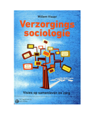 Samenvatting Verzorgings sociologie