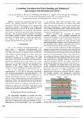 Evaluation Procedures for Wafer Bonding and Thinning of  Interconnect Test Structures for 3D ICs