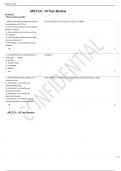 APCS Ch. 10 Test Review  Terms in this set (28)  1.	Which of the following statements about a Java interface is NOT true? a)	A Java interface defines a set of methods that are required. b)	A Java interface must contain more than one method. c)	A Java inte