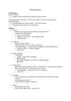 Pressure groups revision notes 