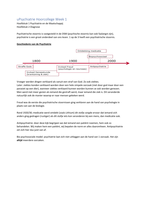 Psychiatrie samenvatting H1&H2