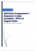 CMY3702 Assignment 1 Semester 2 2024 (575656) - DUE 12 August 2024