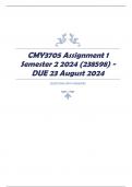 CMY3705 Assignment 1 Semester 2 2024 (238598) - DUE 23 August 2024