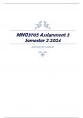 MNO3705 Assignment 3 Semester 2 2024