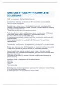 QME EXAM PREP P2 QUESTIONS WITH COMPLETE SOLUTIONS