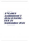 PYC4809 Assignment 3 2024 (635198) - DUE 25 September 2024