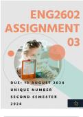 ENG2602 ASSIGNMENT 3 | SEMESTER 2 | DUE 13 AUGUST 2024