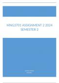 MNG3701  ASSIGNMENT 2  ANSWERS 2024 SEMESTER 2 (PRESCRIBED BOOK & STUDY GUIDE USED) Whatsapp //wa.me/27639110630