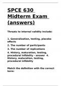 SPCE 630 Midterm Exam (answers)