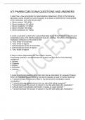 ATI PHARM CMS EXAM QUESTIONS AND ANSWERS