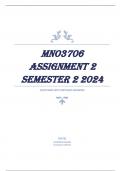 MNO3706 Assignment 2 Semester 2 2024