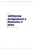 MNO3706 Assignment 2 Semester 2 2024