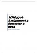 MNO3706 Assignment 3 Semester 2 2024