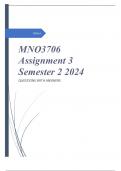 MNO3706 Assignment 3 Semester 2 2024