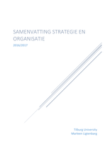 Overzichtelijke samenvatting Strategie en Organisatie