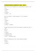 Straighterline Chemistry Final- deck 1