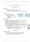 Samenvatting Chemie Overal Hoofdstuk 1 en 2 (4VWO)