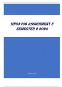 MNO3706 Assignment 3 Semester 2 2024