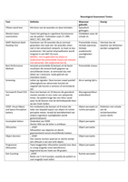 Neuropsychological assessment