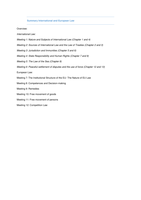 International Law Summary Full (All chapters)