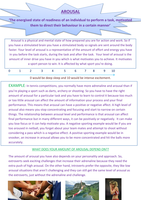 Unit 3,2- The impact of arousal, stress and anxiety on sports performance