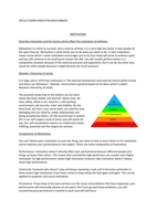 Unit 3,1-The effects of personality, motivation and aggression on sports performance