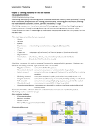 Samenvatting 'Marketing Management'