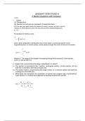 AIRCRAFT STRUCTURES-II 2 Marks Questions with Answers