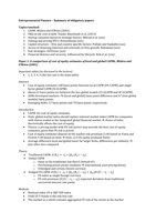 Summary obligatory papers Entrepreneurial Finance