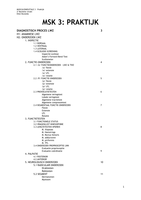 MSK 3 - ALLES ( praktijk + cursus)