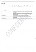 8/6/24, 5:17 AM	  Internationalization Strategies and Trade Theories   Terms in this set (5)  Monopolistic advantage theory	Suggests that firms using FDI must own or control unique resources not easily available to competitors. Absolute advantage principl