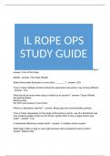 IL ROPE OPS STUDY GUIDE