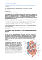 Samenvatting leerdoelen biomedisch blok B