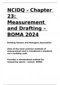 NCIDQ - Chapter 23 Measurement and Drafting – BOMA 2024